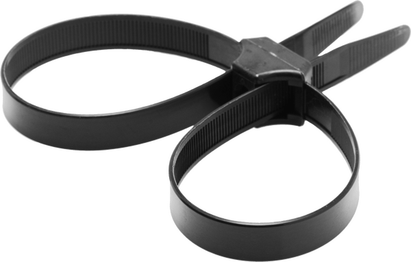 Misbehaved Black Zip Tie Police Cuffs - Btantalized.com.au