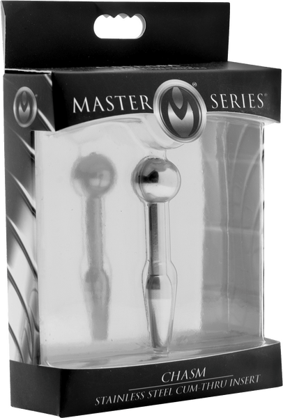 Chasm Stainless Steel Cum-Thru Urethral Insert - Btantalized.com.au