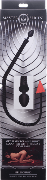 Hellbound Braided Devil Tail Anal Plug - Btantalized.com.au