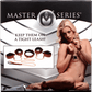 6 Piece Burgundy Bondage Set - Btantalized.com.au