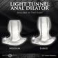 Light-Tunnel Light-Up Anal Dilator - Large - Btantalized.com.au