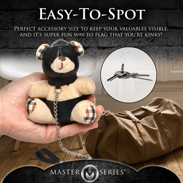Hooded Teddy Bear Keychain - Btantalized.com.au