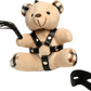 BDSM Teddy Bear Keychain - Btantalized.com.au