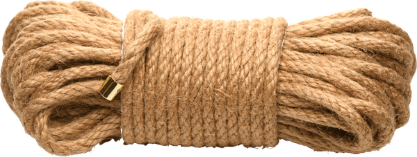 Tied Up Ultra Premium Braided Jute Rope 50 Ft - Btantalized.com.au