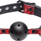 Crimson Tied Breathable Ball Gag - Btantalized.com.au
