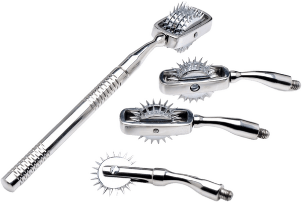 Deluxe Wartenberg Wheel Set With Travel Case - Btantalized.com.au