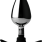 Dark Invader Metal And Silicone Anal Plug - Large - Btantalized.com.au