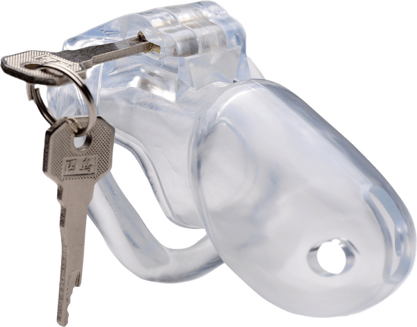 Clear Captor Chastity Cage - Large - Btantalized.com.au