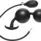 Ass Rattler Weighted Inflatable Silicone Anal Plug - Btantalized.com.au