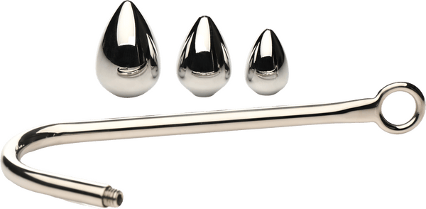 Anal Hook Trainer Anal Hook W/ 3 Plugs - Btantalized.com.au