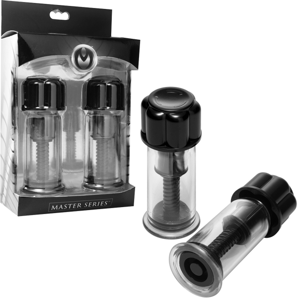 Black Maxxx Powerful Twist Nipple Suckers - Btantalized.com.au