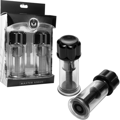 Black Maxxx Powerful Twist Nipple Suckers - Btantalized.com.au