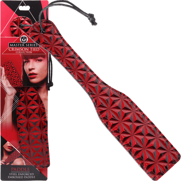 Crimson Tied Steel Enforced Spanking Paddle - Btantalized.com.au