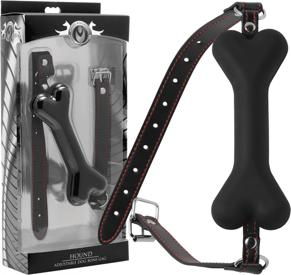 Hound Adjustable Dog Bone Gag - Btantalized.com.au