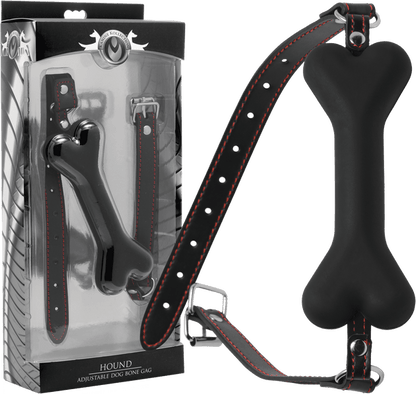 Hound Adjustable Dog Bone Gag - Btantalized.com.au