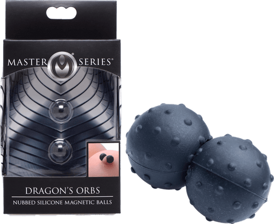 Dragon's Orbs Nubbed Silicone Magnetic Balls - Btantalized.com.au