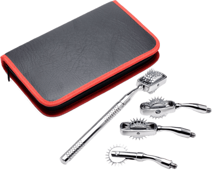 Deluxe Wartenberg Wheel Set With Travel Case - Btantalized.com.au