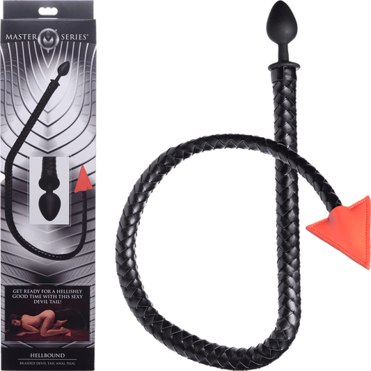 Hellbound Braided Devil Tail Anal Plug - Btantalized.com.au