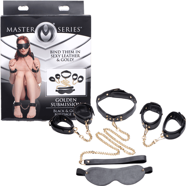 Gold Submission Bondage Kit - Btantalized.com.au