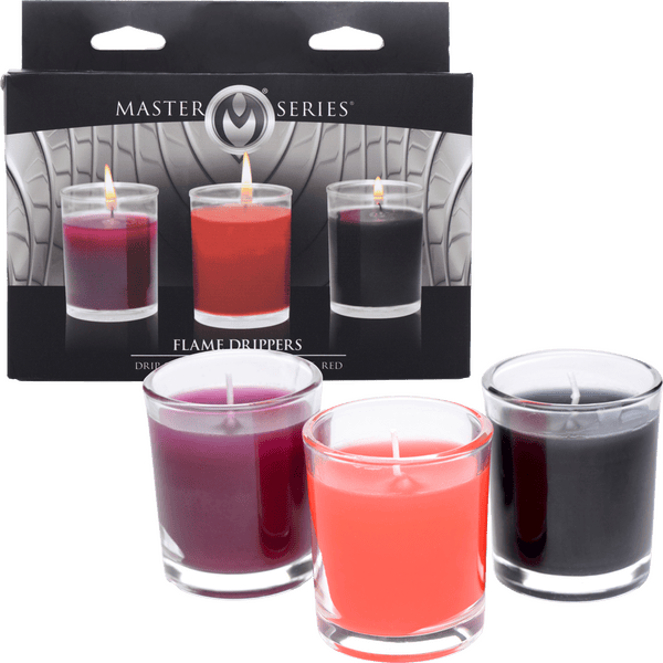 Flame Drippers Candle Set Designed For Wax Play - Btantalized.com.au