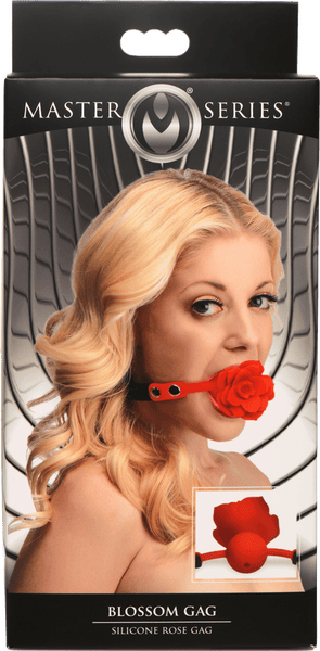 Blossom Gag Silicone Rose Gag - Btantalized.com.au