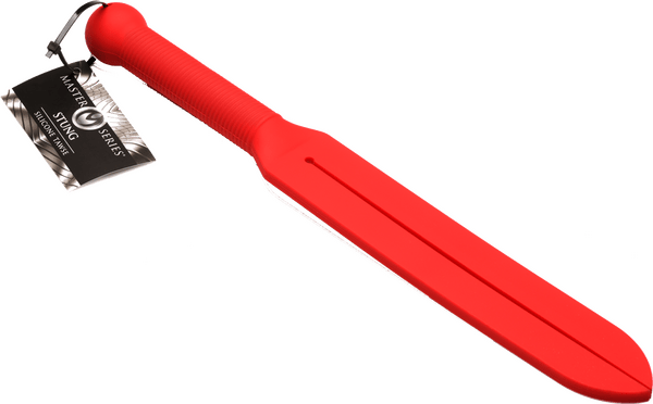 Stung Silicone Tawse - Black - Btantalized.com.au
