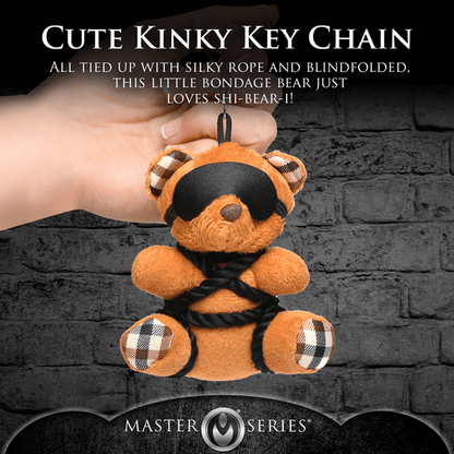 Rope Teddy Bear Keychain - Btantalized.com.au