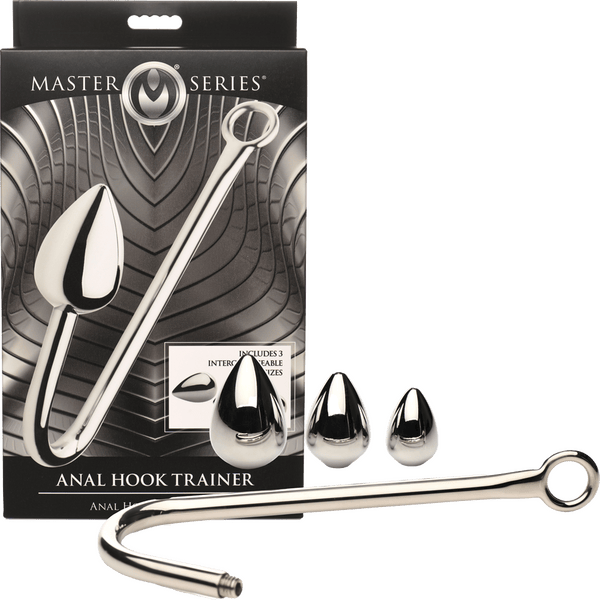 Anal Hook Trainer Anal Hook W/ 3 Plugs - Btantalized.com.au