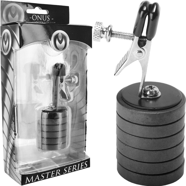 Onus Nipple Clip W-Magnet Weights - Btantalized.com.au