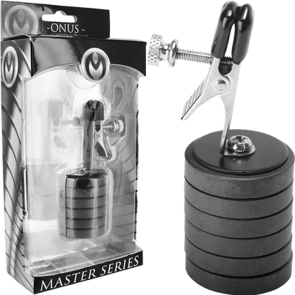 Onus Nipple Clip W-Magnet Weights - Btantalized.com.au