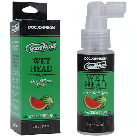 Goodhead Wet Head Dry Mouth Spray - Watermelon Flavoured - 59 ml Bottle - Btantalized.com.au