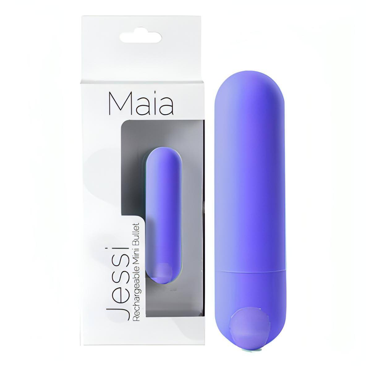 Maia Jessi -  7.6 cm USB Rechargeable Bullet - Btantalized.com.au