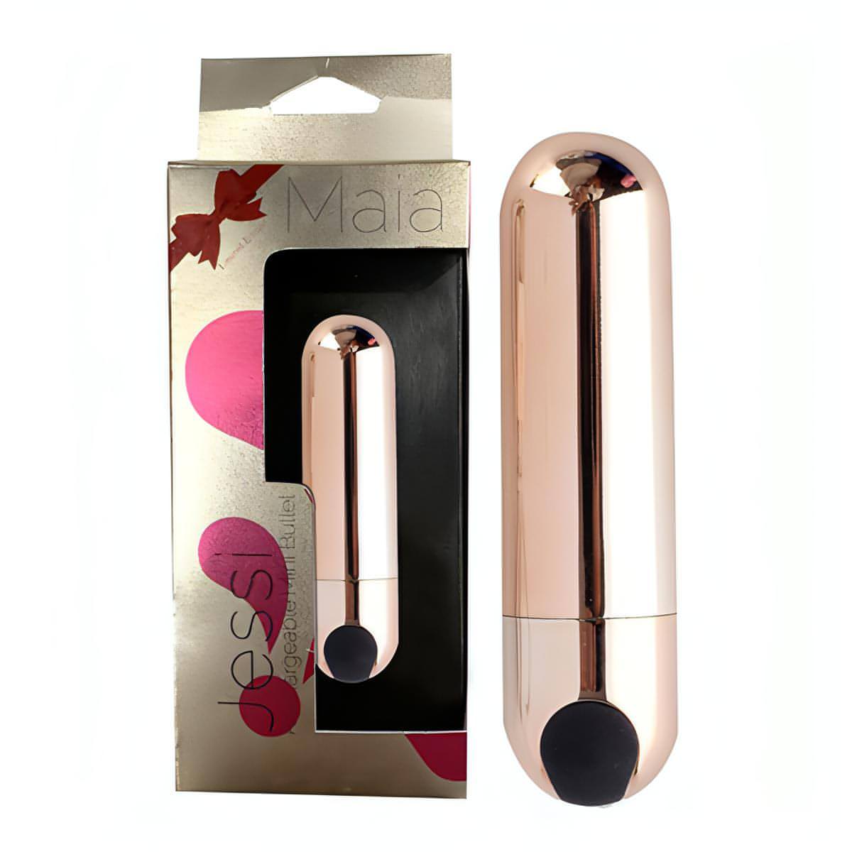 Maia Jessi -  7.6 cm USB Rechargeable Bullet - Btantalized.com.au