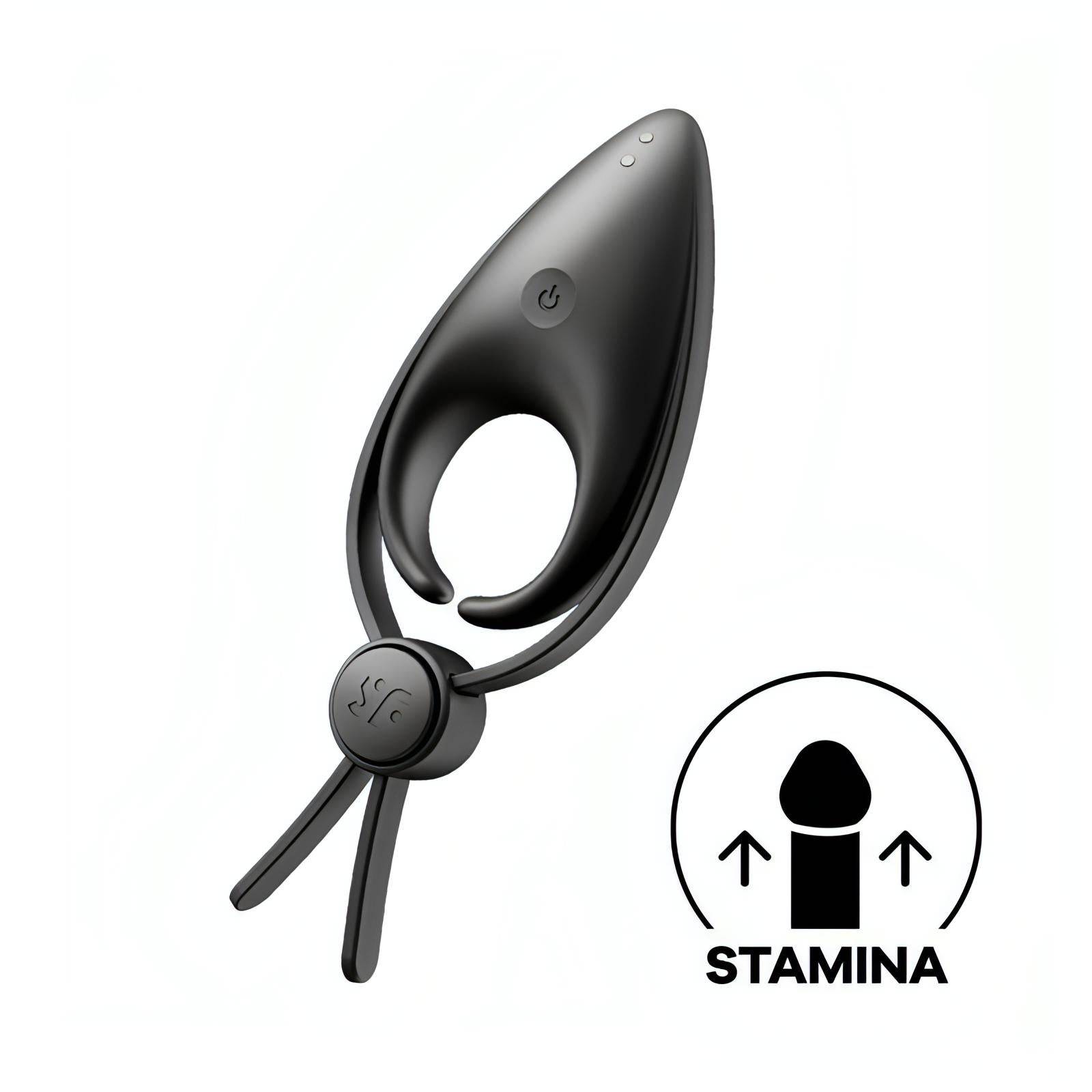 Satisfyer Sniper -  -  Vibrating Adjustable Lasso Cock Ring - Btantalized.com.au