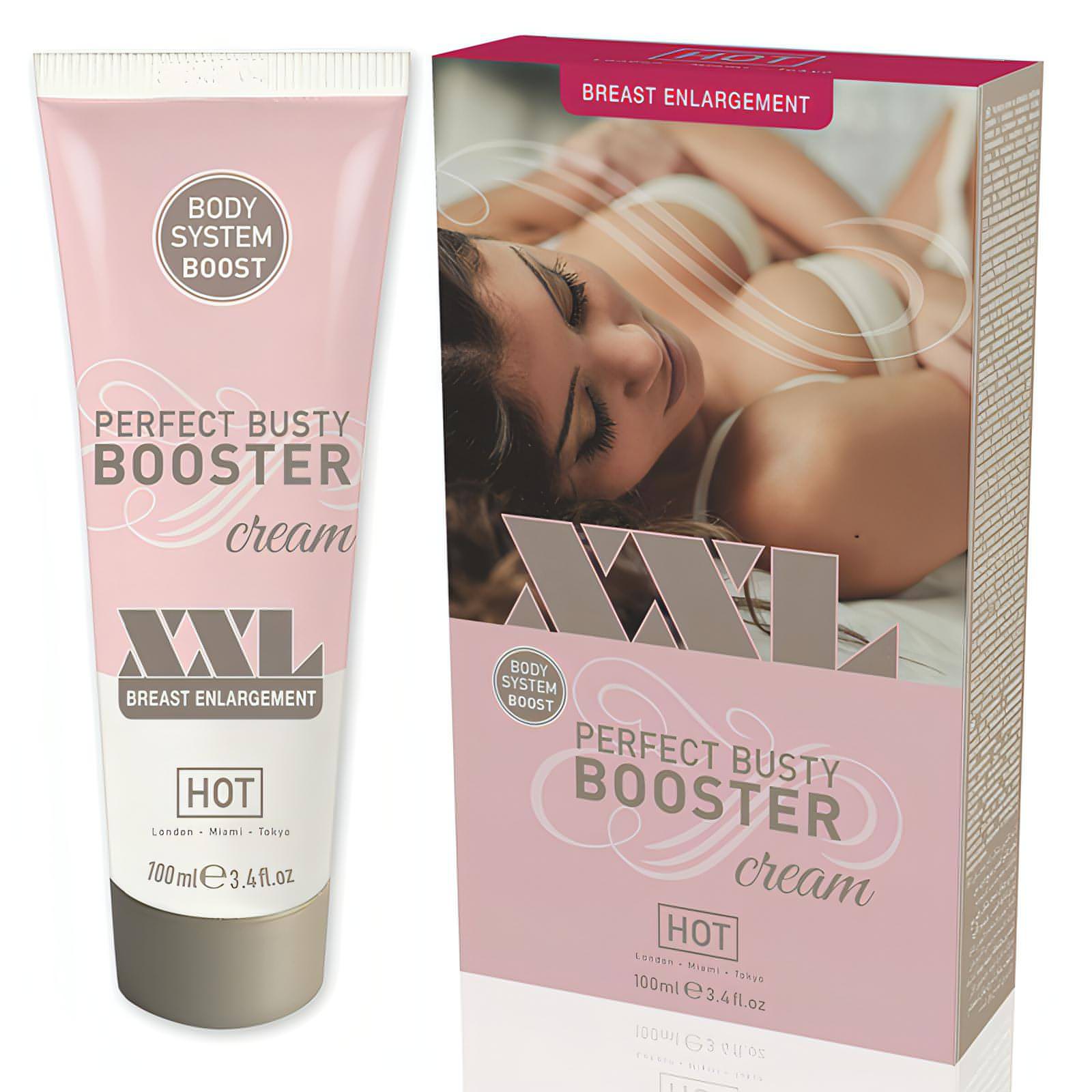 HOT XXL Busty Booster Cream - Breast Enlargement Cream - 100 ml Tube - Btantalized.com.au