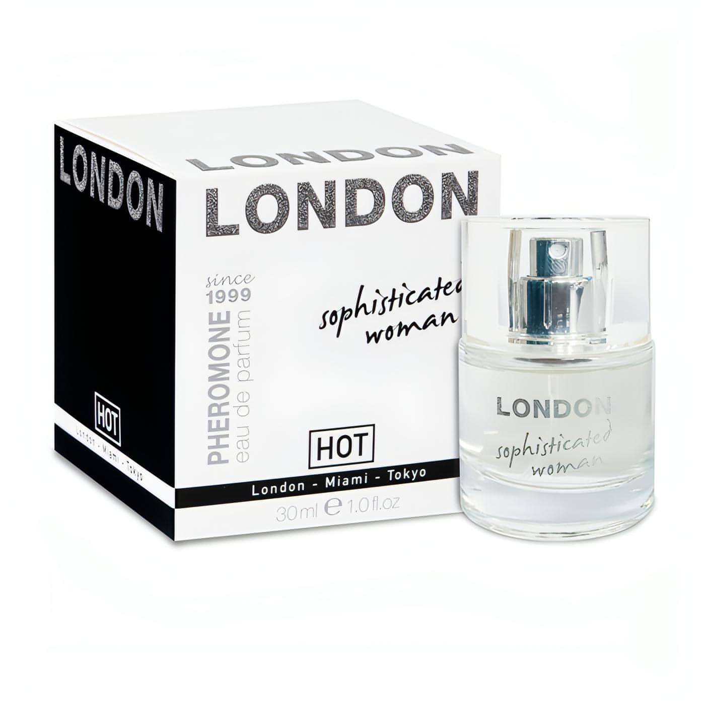 Hot Pheromone London - Sophisticated Woman - Pheromone Perfume for Women - 30 ml Bottle - Btantalized.com.au