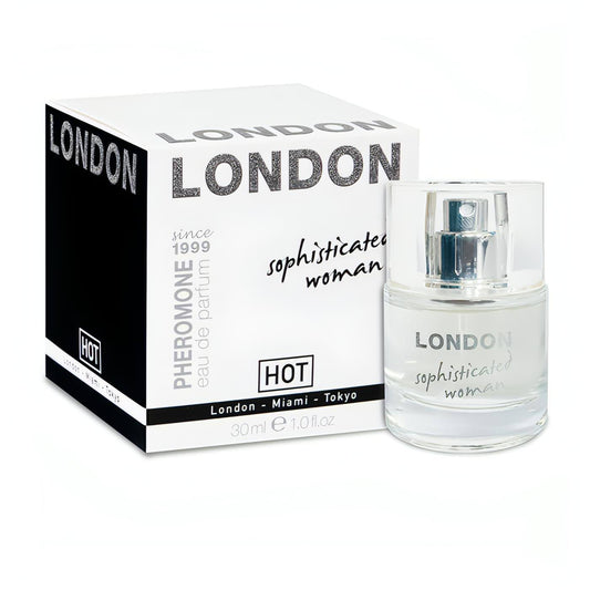 Hot Pheromone London - Sophisticated Woman - Pheromone Perfume for Women - 30 ml Bottle - Btantalized.com.au