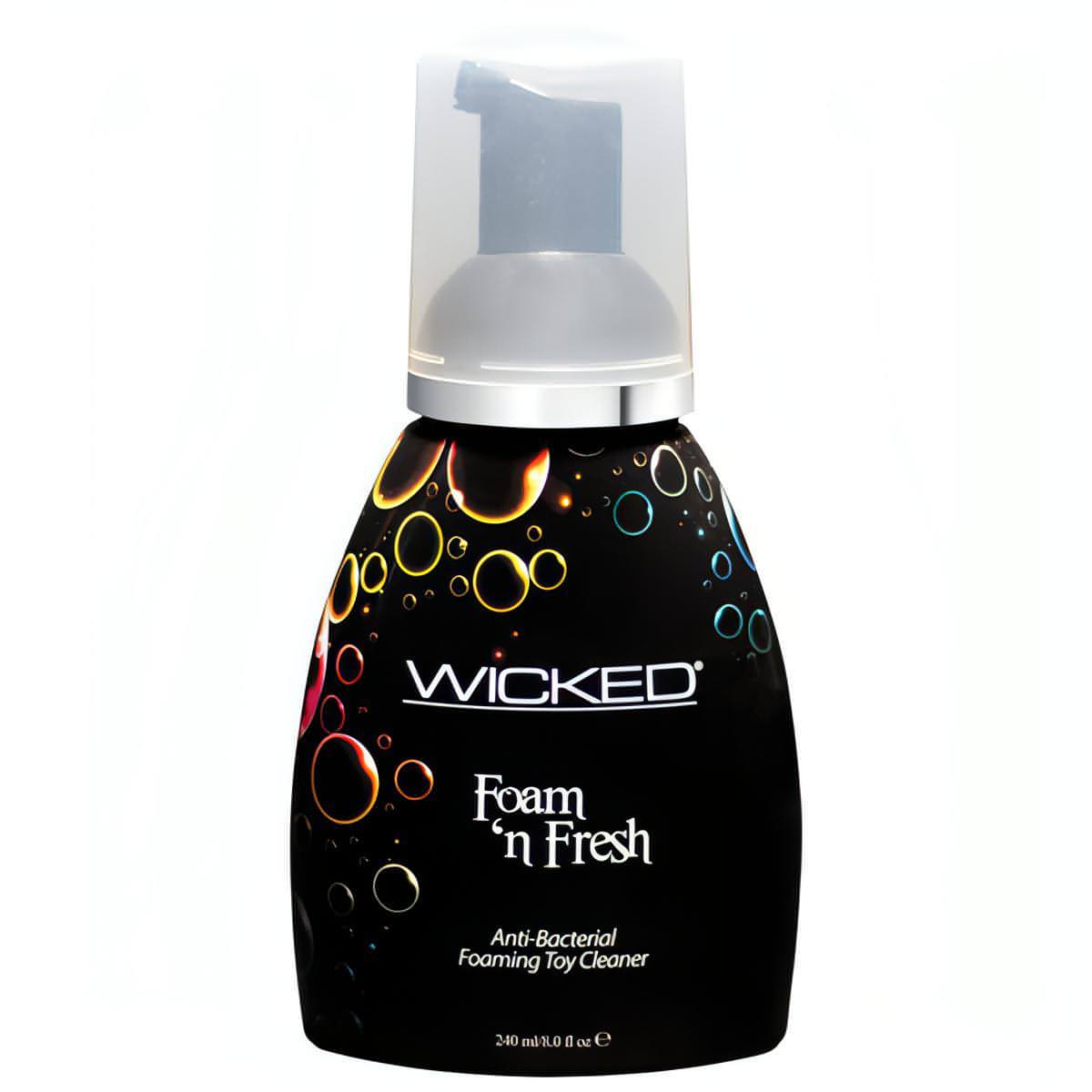 Wicked Foam 'n Fresh - Antibacterial Foaming Toy Cleaner - 240 ml (8 oz) Bottle - Btantalized.com.au