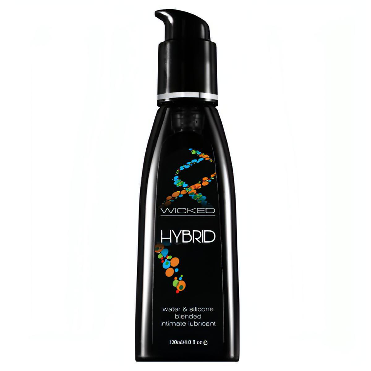 Wicked Hybrid - Water & Silicone Blended Lubricant - 120 ml Bottle - Btantalized.com.au