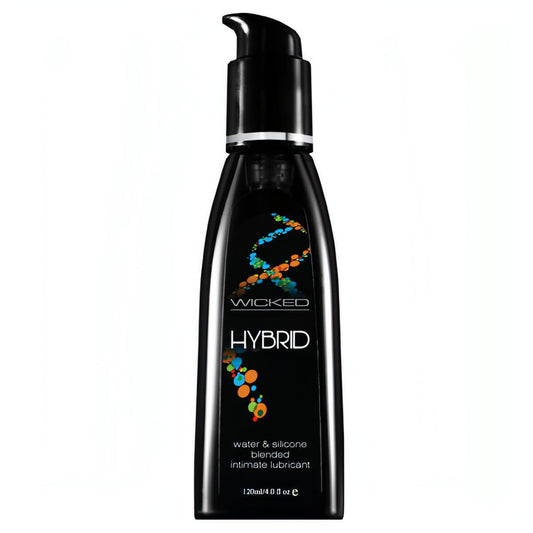 Wicked Hybrid - Water & Silicone Blended Lubricant - 120 ml Bottle - Btantalized.com.au
