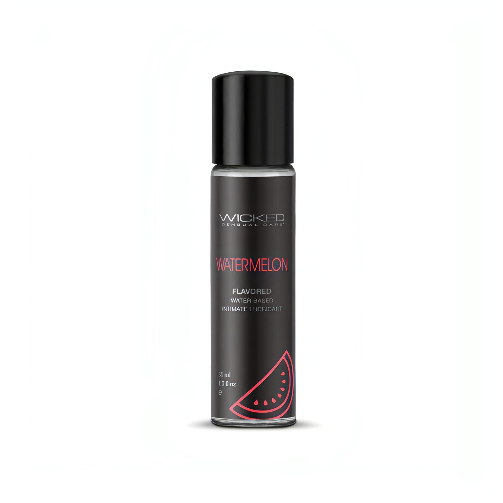 Wicked Aqua Watermelon - Watermelon Flavoured Water Based Lubricant - 30 ml (1 oz) Bottle - Btantalized.com.au