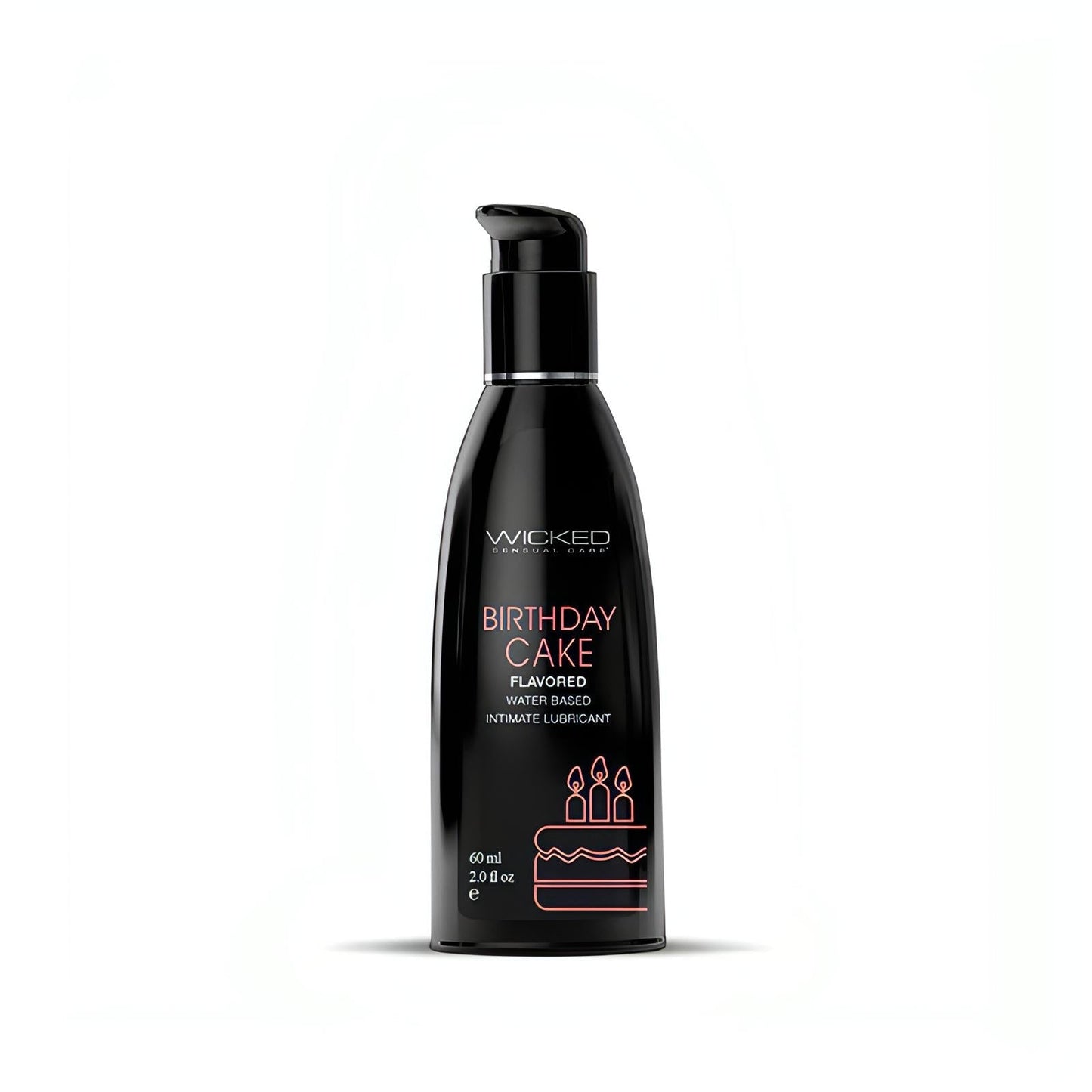 Wicked Aqua Birthday Cake - Cake Flavoured Water Based Lubricant - 60 ml (2 oz) Bottle - Btantalized.com.au