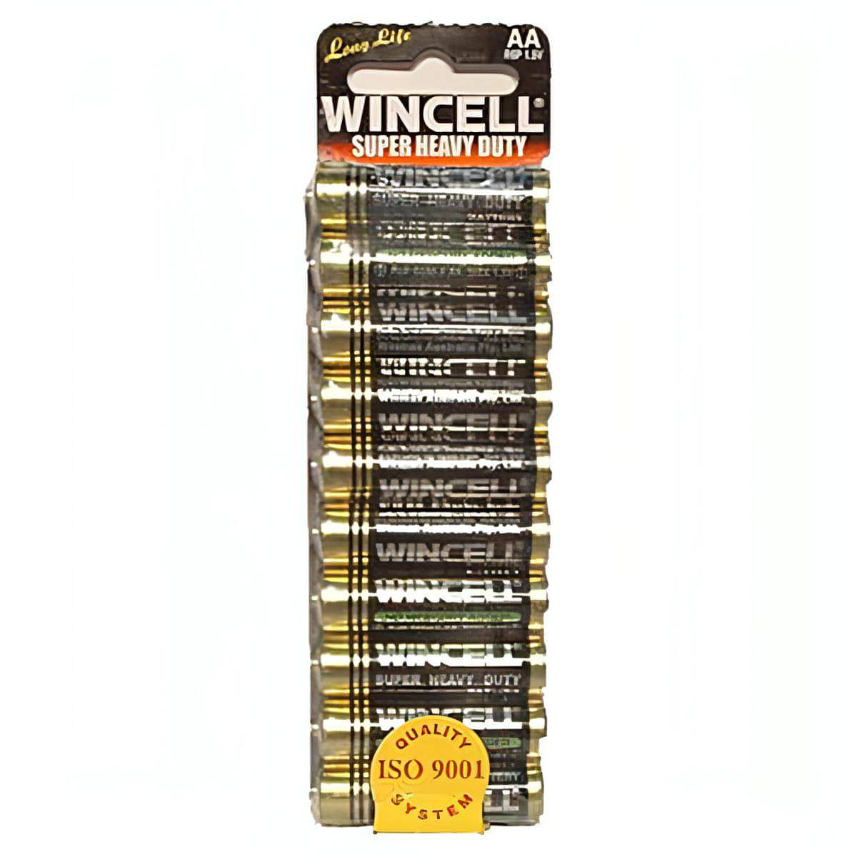 Wincell Aa Super Heavy Duty Batteries - Super Heavy Duty Batteries - AA 10 Pack - Btantalized.com.au