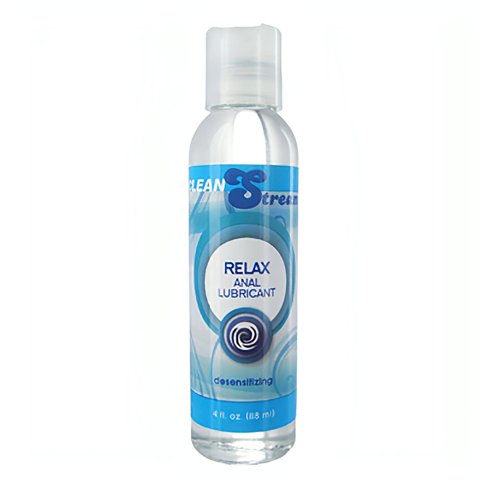 CleanStream Relax Anal Lubricant - Desensitising Anal Lubricant - 118 ml Bottle - Btantalized.com.au
