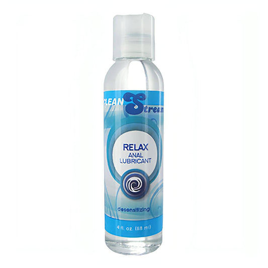CleanStream Relax Anal Lubricant - Desensitising Anal Lubricant - 118 ml Bottle - Btantalized.com.au