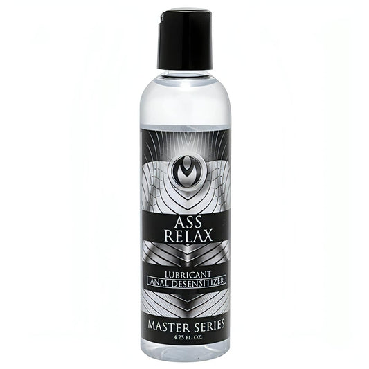 Master Series Ass Relax - Anal Desensitising Lubricant - 125 ml Bottle - Btantalized.com.au