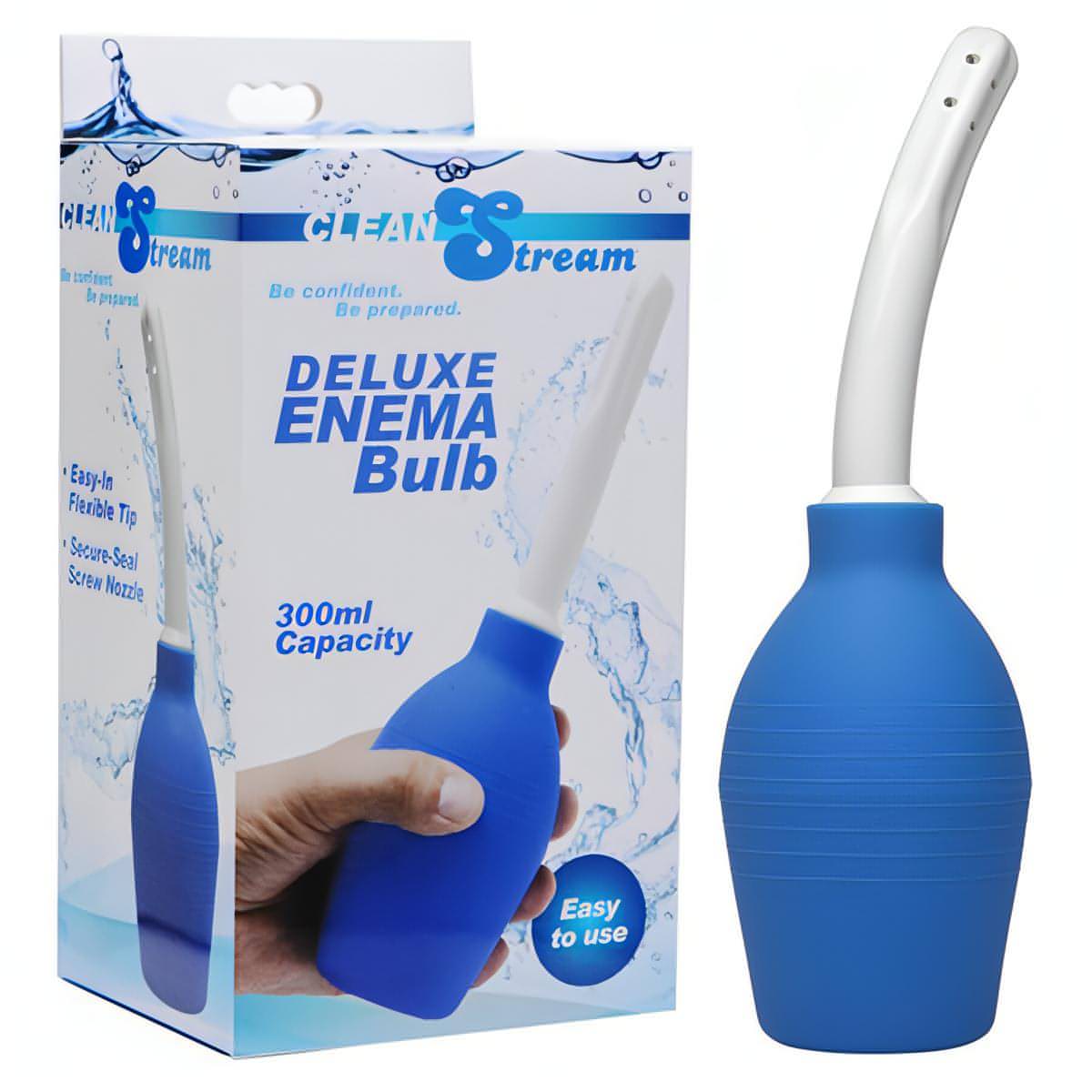 CleanStream Deluxe Enema Bulb -  Unisex Douche - Btantalized.com.au
