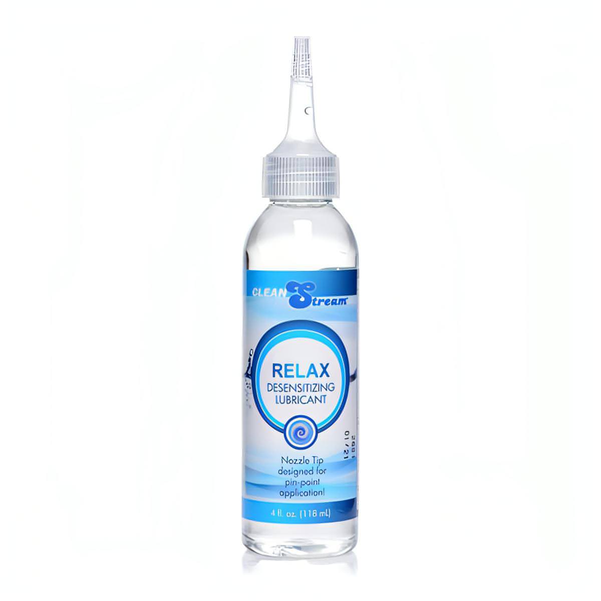 CleanStream Relax Desensitising Lubricant with Nozzle Tip - 118 ml Bottle - Btantalized.com.au