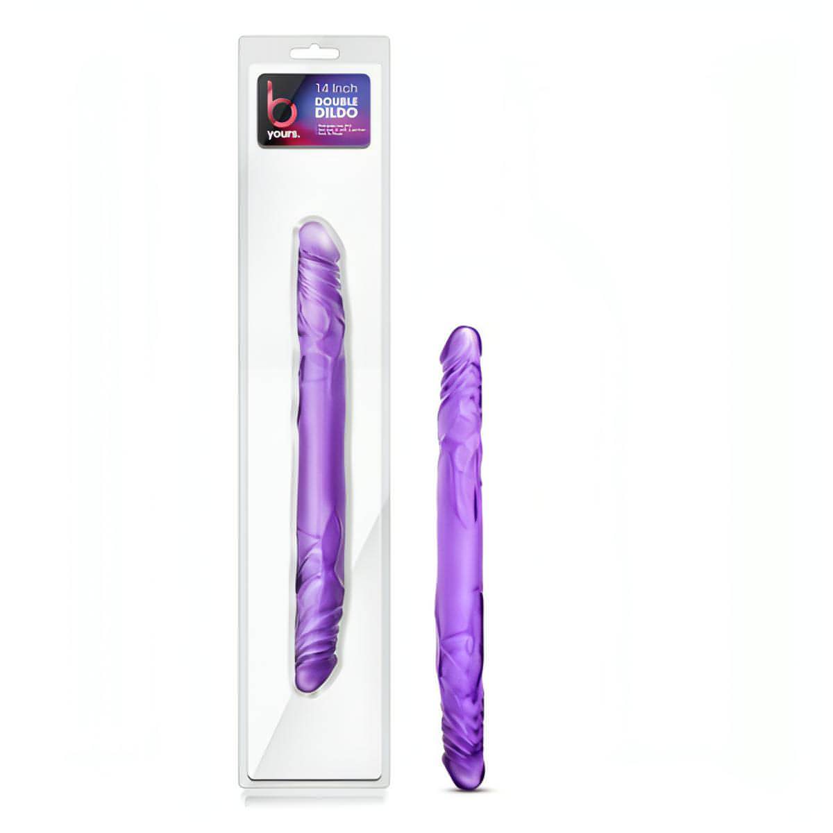 B Yours - 14'' Double Dildo -  35.5 cm Double Dong - Btantalized.com.au