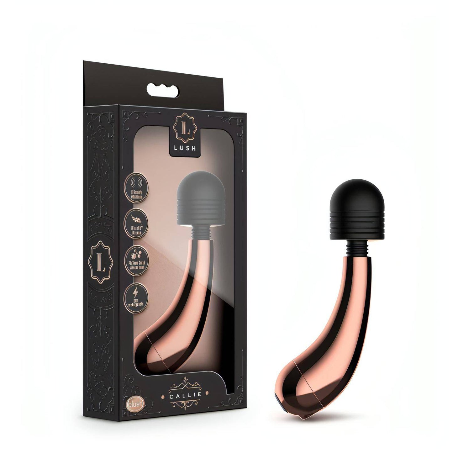 Lush Callie -  USB Rechargeable Mini Massager Wand - Btantalized.com.au